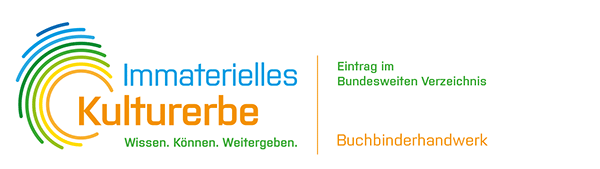 Buchbinder Kulturerbe Logo
